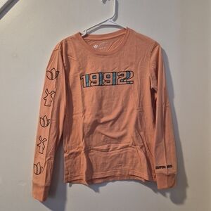 Dutch Bros Peach Long Sleeve Kids Tee